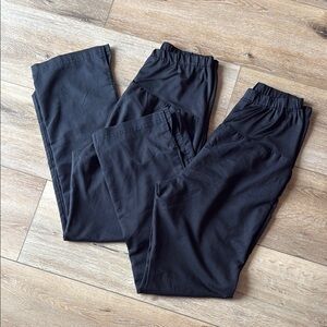 Women’s Black Maternity Scrub Pants